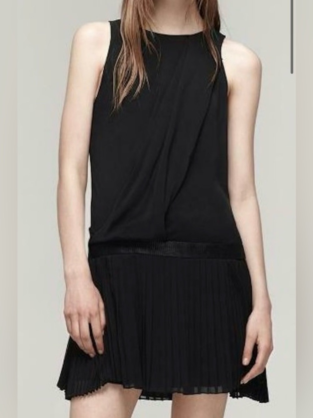 rag & bone Black Women's Vanessa Dress with Subtle Texture